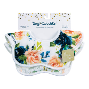Tiny Twinkle Roundabout Bibs - Set of 2