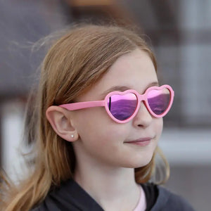 Preorder Jan & Jul Heart Sunglasses - Peachy Pink